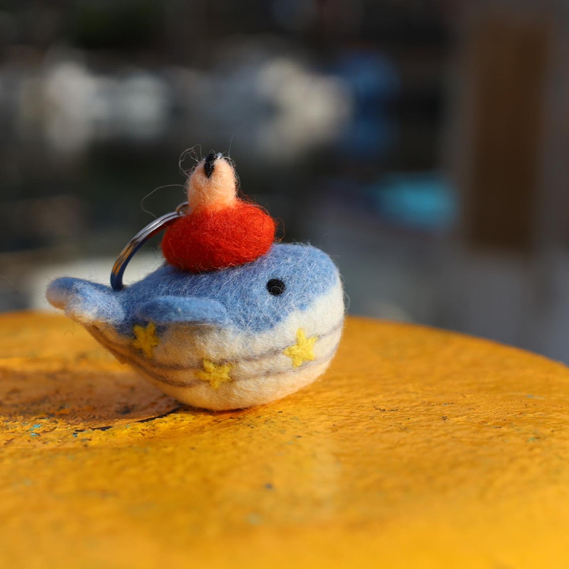 鑰匙圈｜鯨魚